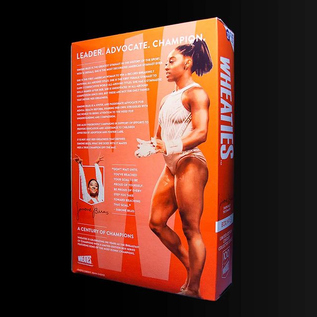 Wheaties Century Collection Gold Box #3: Simone Biles – Wheaties Shop